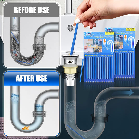 Le DRAIN STICK Bâtonnet ultra dégraissant pour canalisations