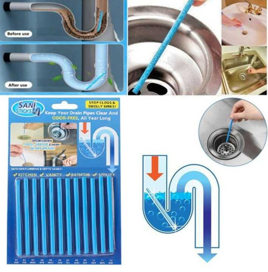 Le DRAIN STICK Bâtonnet ultra dégraissant pour canalisations